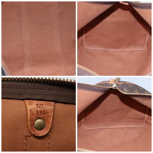 LOUIS VUITTON Monogram Keepall 55 Boston Bag - Picture 14 of 15
